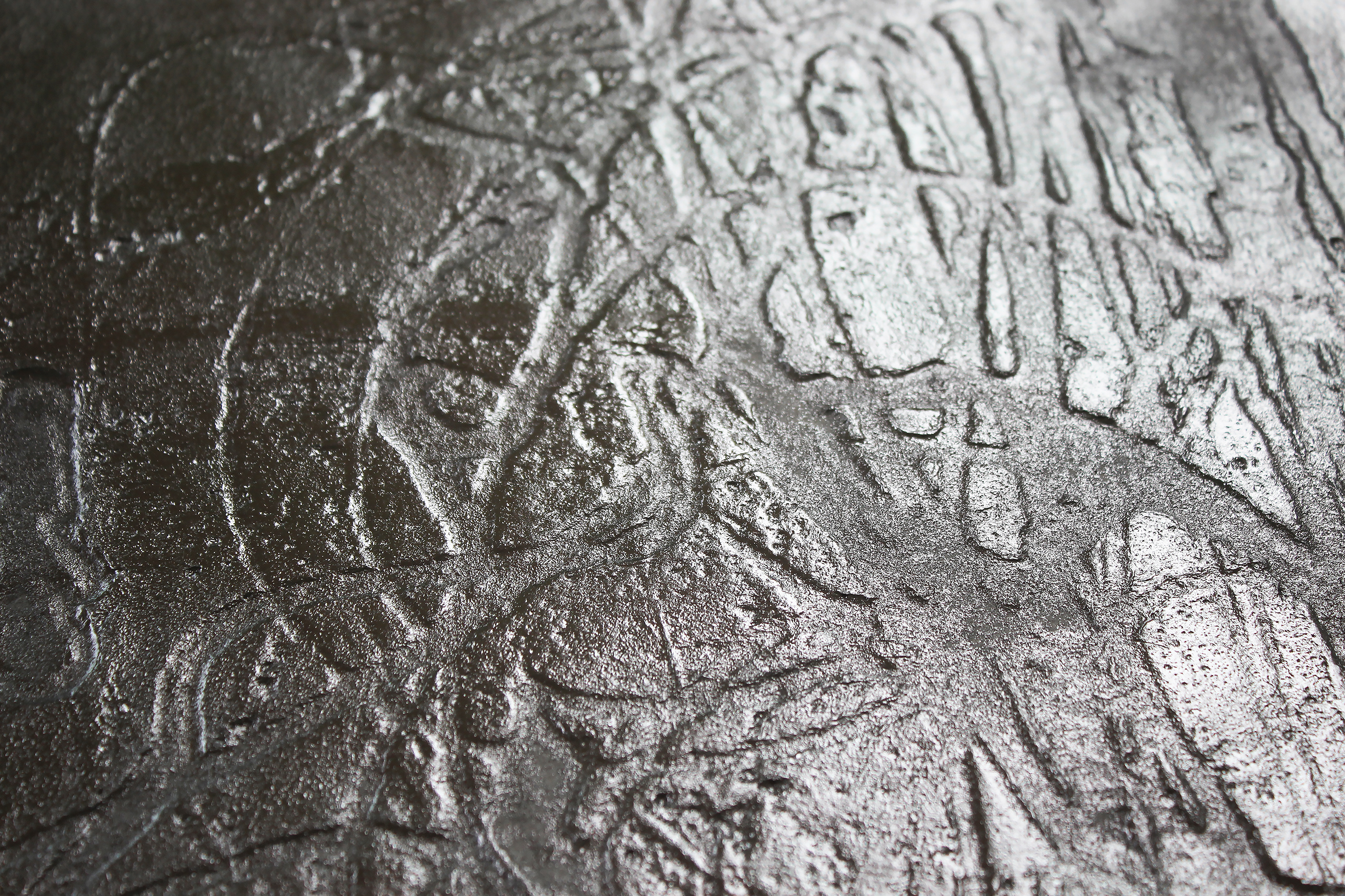 'Metallic Gestures VI' (detail)
