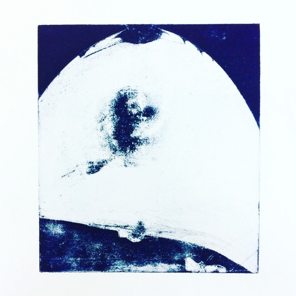 One-plate soft-ground etching / Copyright © Christopher Pearson 2017