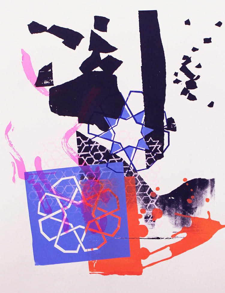 'Gestural Assemblage II' (created in collaboration with Lucy Davidson) / Copyright © Christopher Pearson 2016