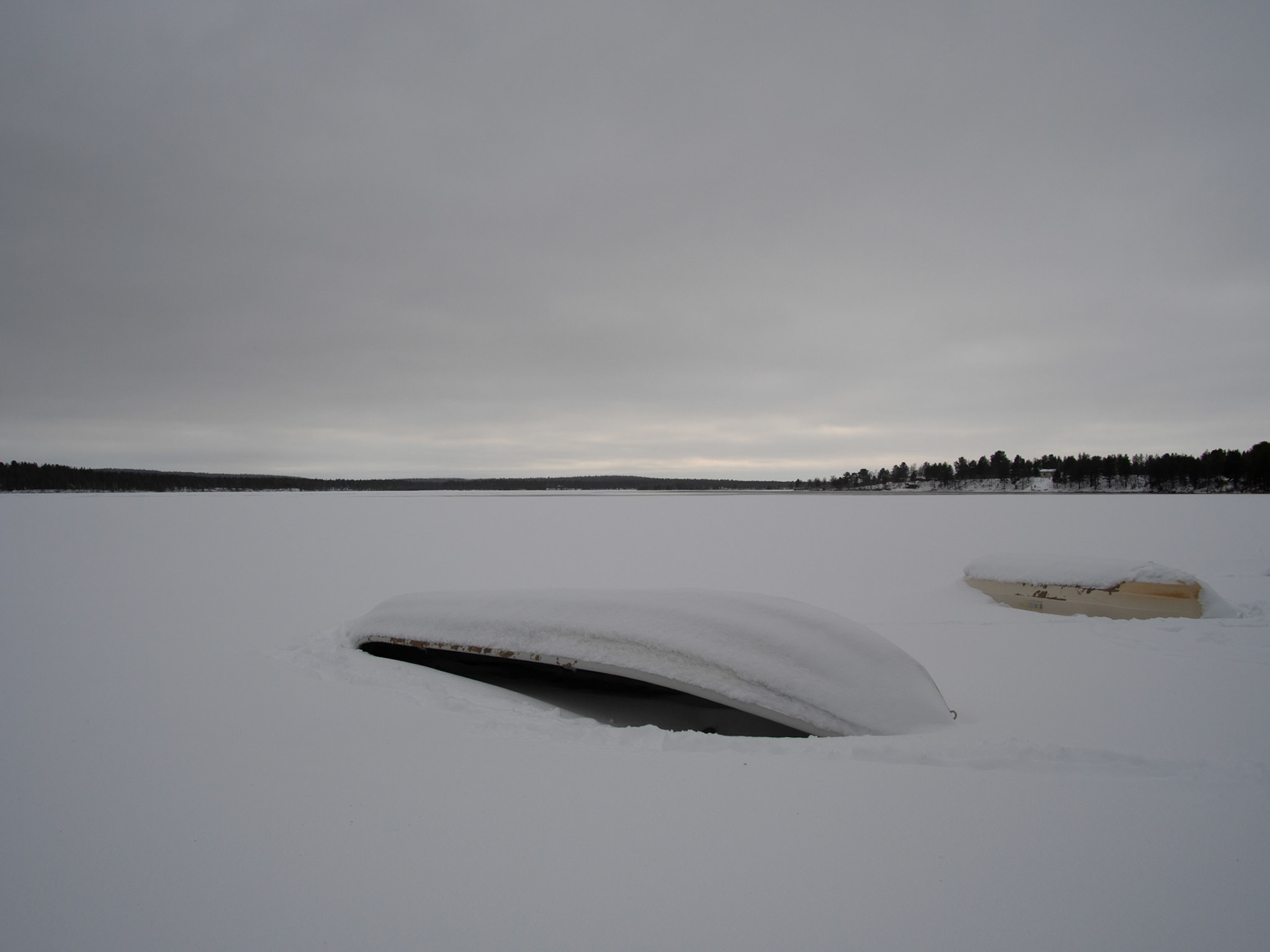 Where once the land met the shore