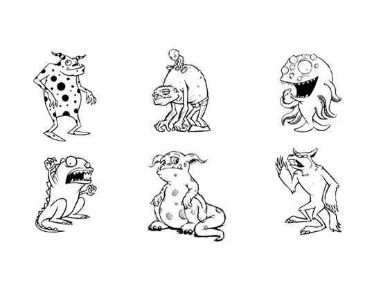 Digital Chocolate-Concept Drawing