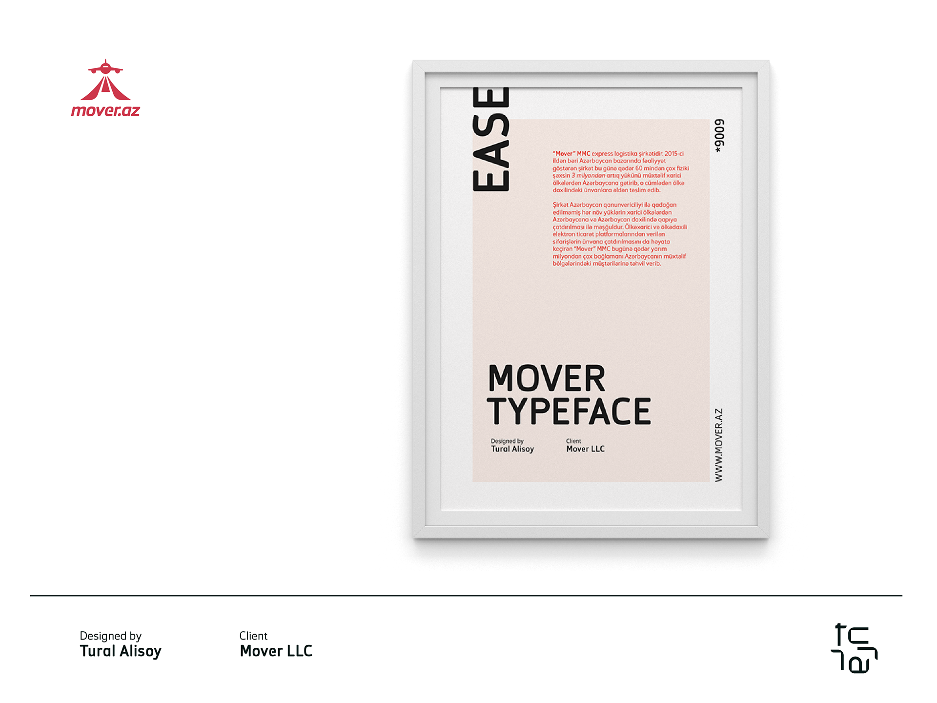 Tural Alisoy Fonts Mover Typeface