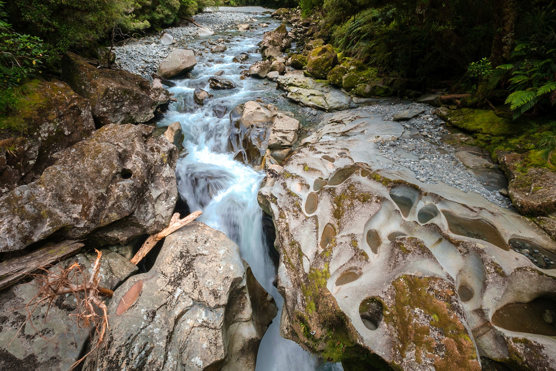 on the way to milford sound