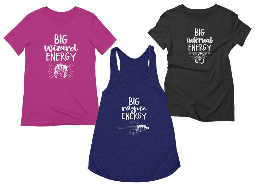 RPG Rogue Infernal Wizard Tshirt Designs at Threadless