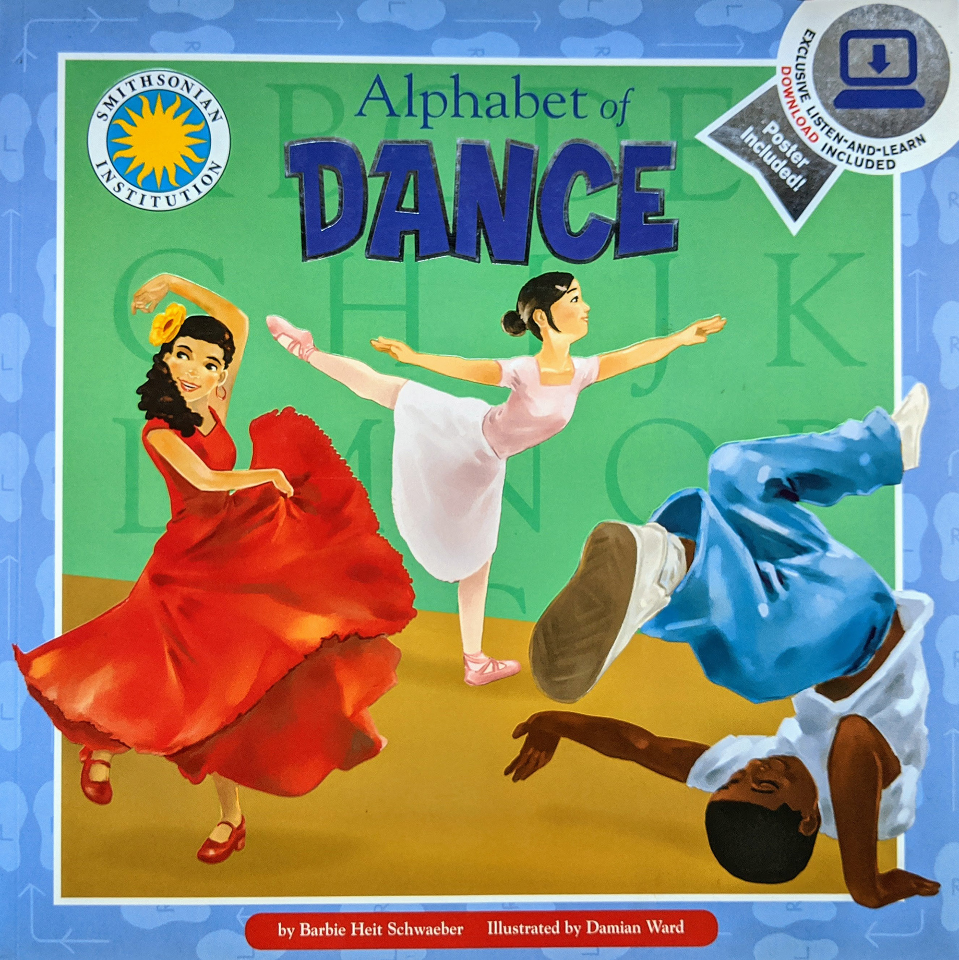 Dancing book. Alphabet Dance.