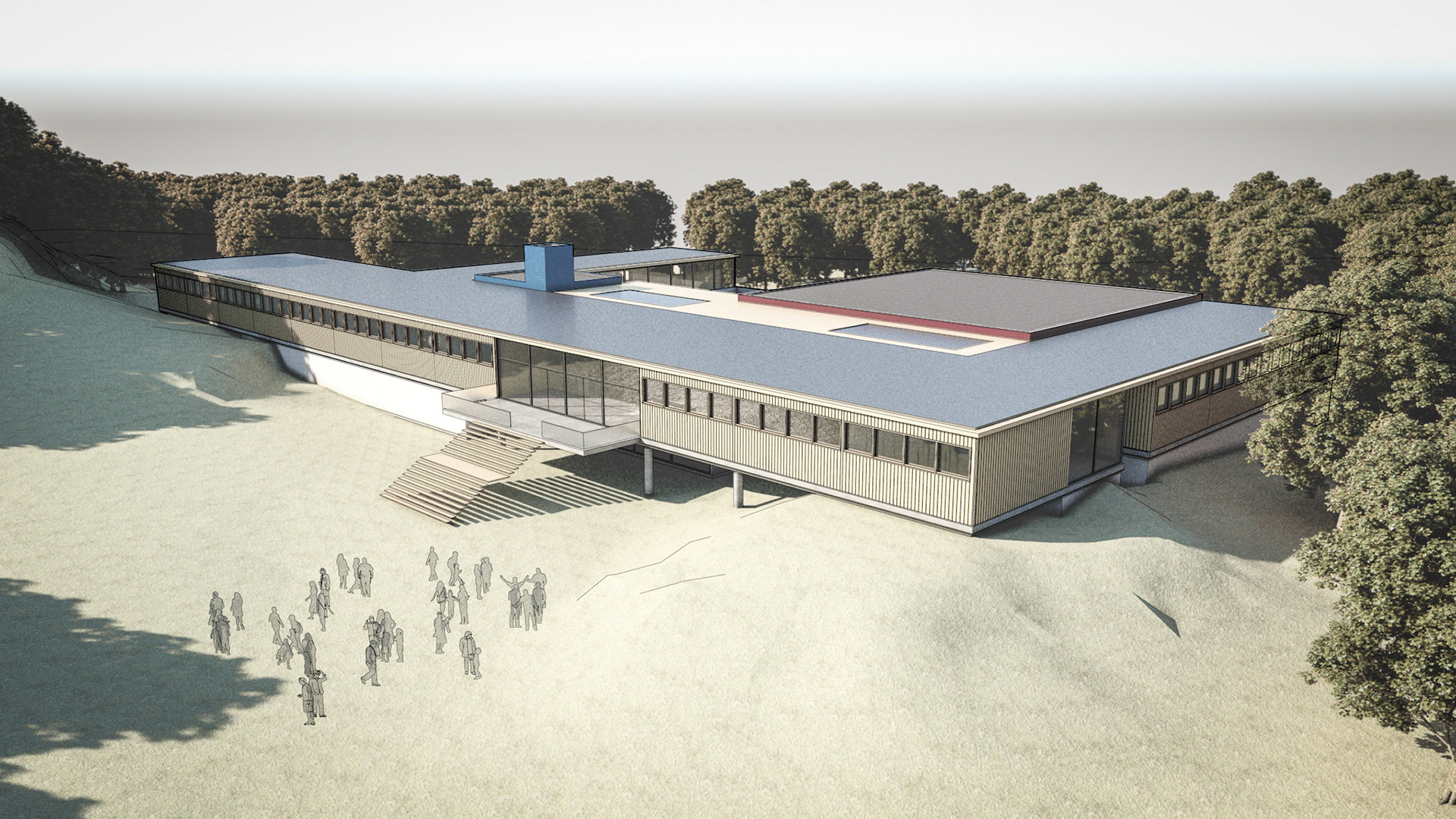 Tom Kenny Design The Hill Academy, Pemberton, BC