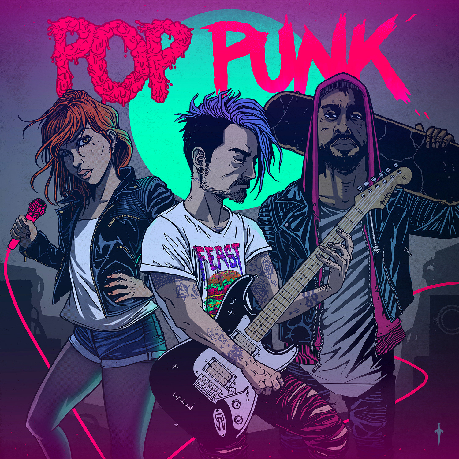 Текст песни панк волна. Поп панк. Рок группа поп панк. Панк рок арт. Поп панк стиль.