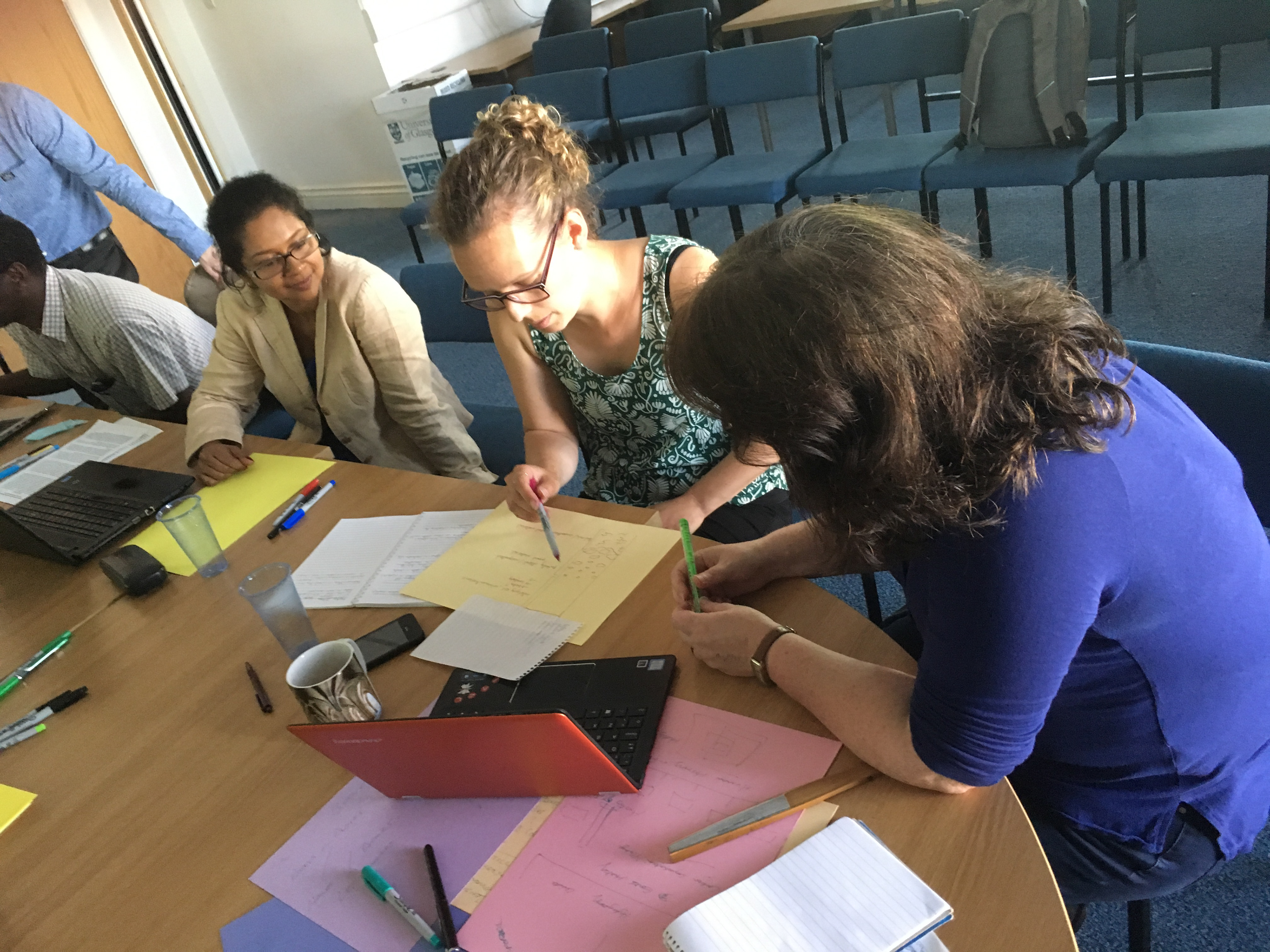 Discussing process Credit: Philip J Nicholson (CC BY-NC-ND)