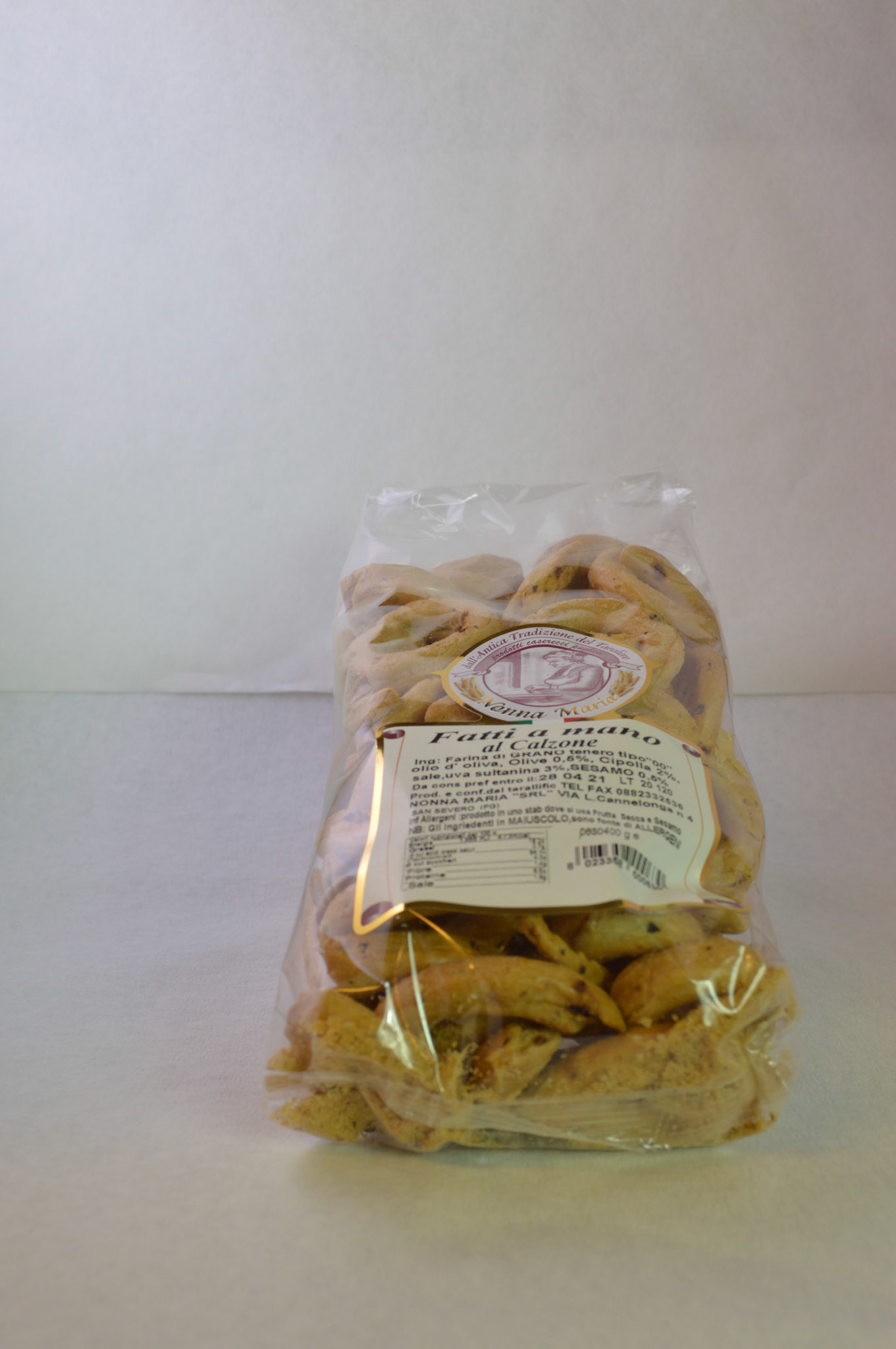 Taralli fatti a mano al Calzone