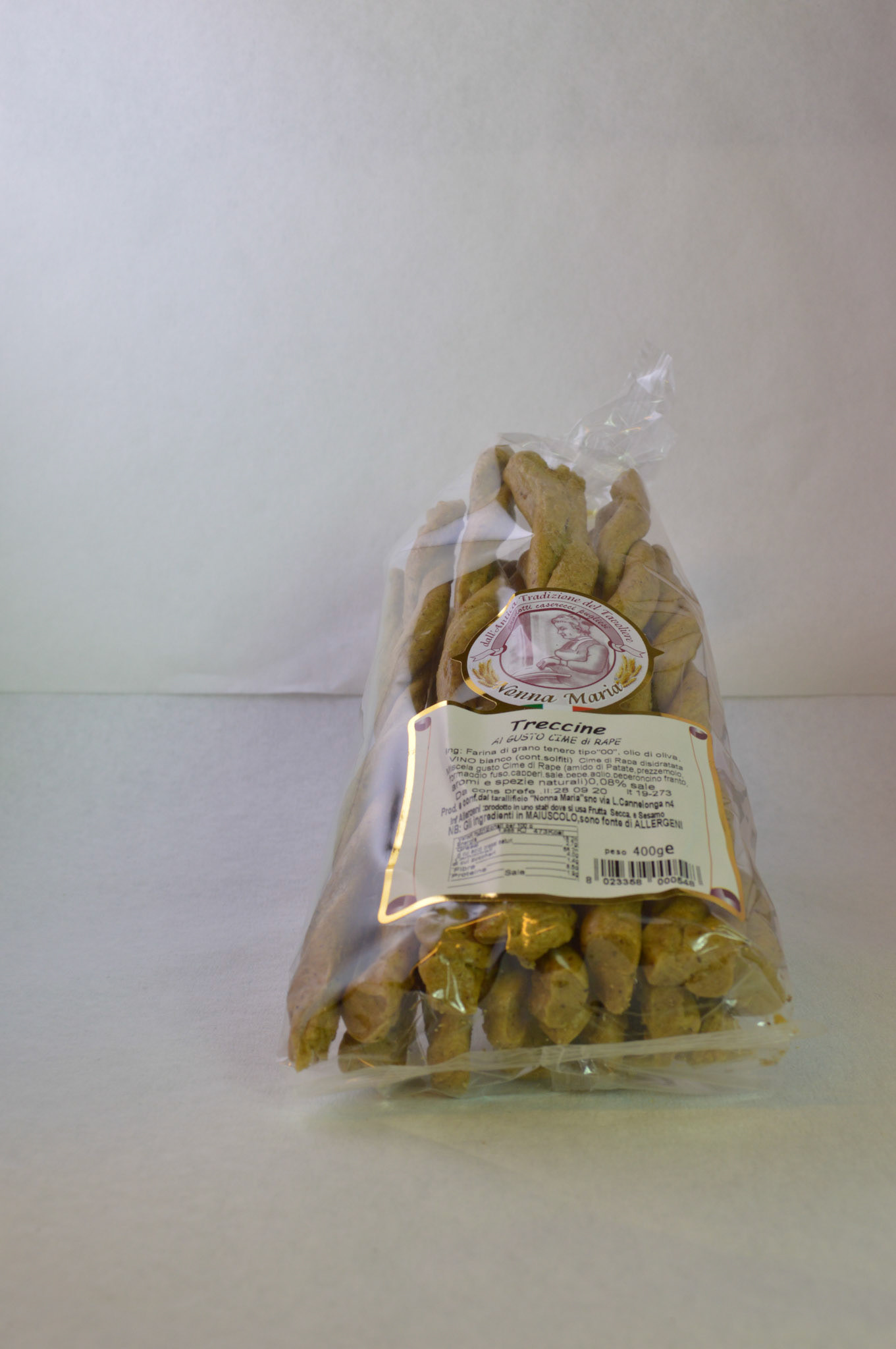 Treccine al Gusto Cime di Rape