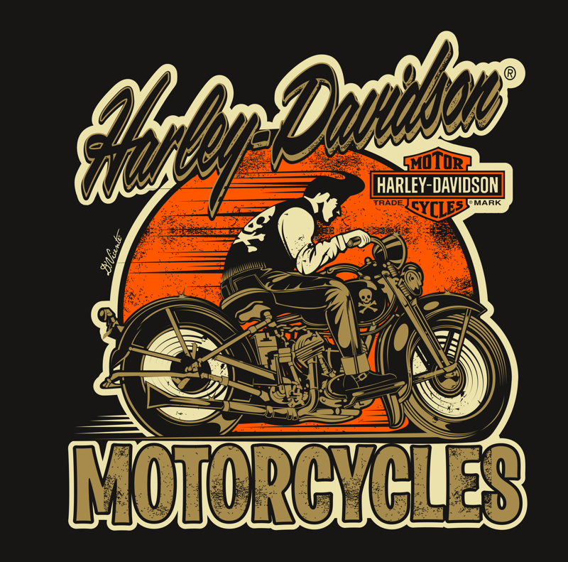 DVICENTE ART COM Portfolio Harley Davidson USA 