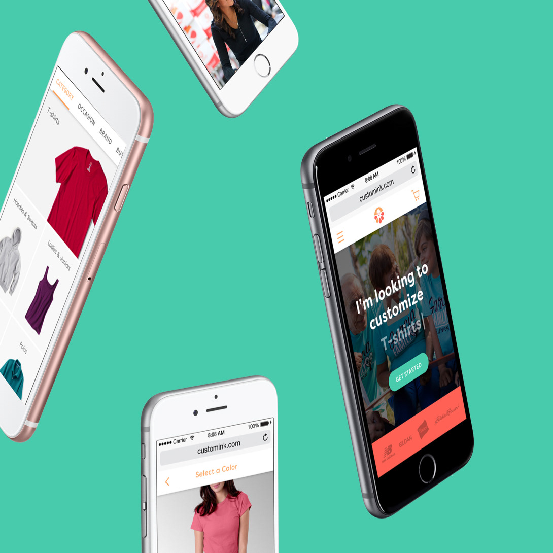 Hung Ngo Design Shoppe CustomInk Product Catalog Redesign