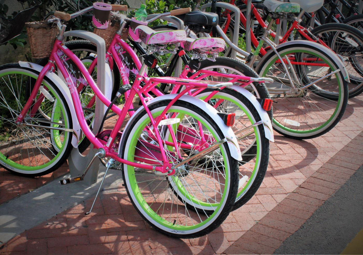 Colourful Bikes