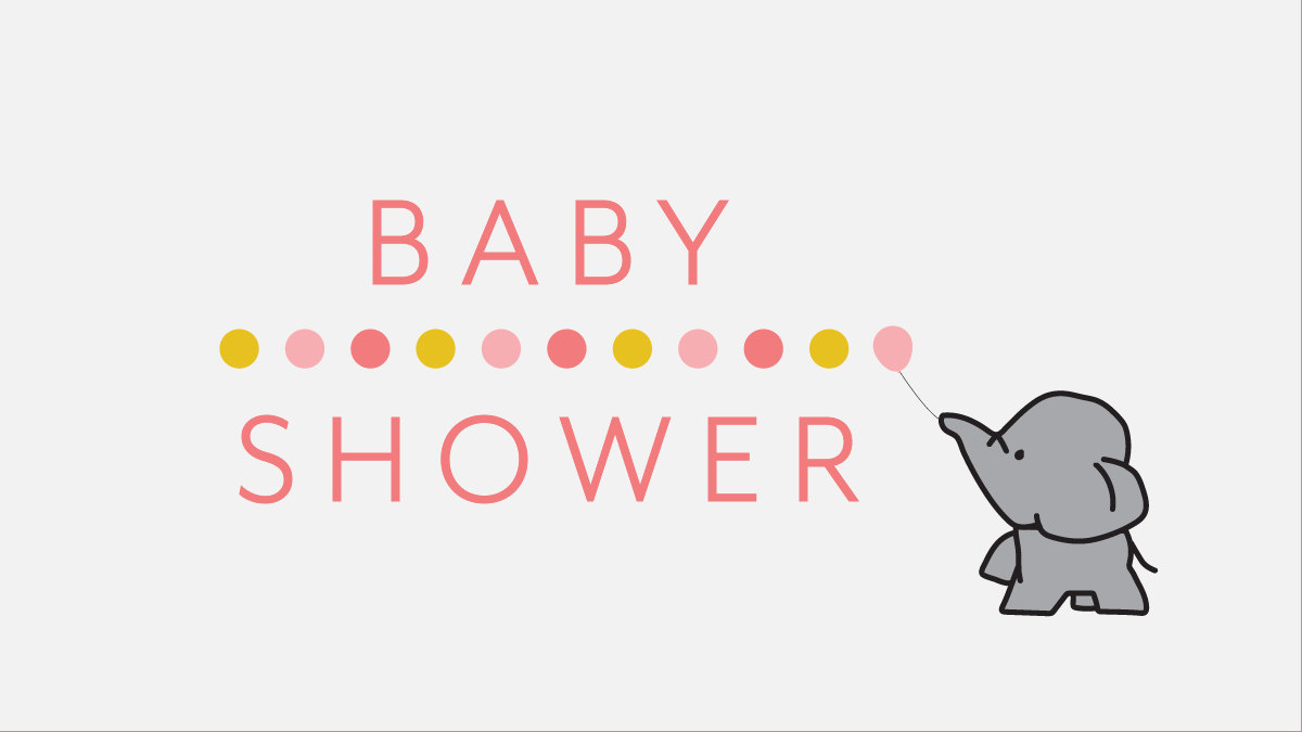 Silang Sam Elephant Baby Shower Elephant Baby Shower Includes 4x6 Gloss Photo Prints Facebook Event Cover