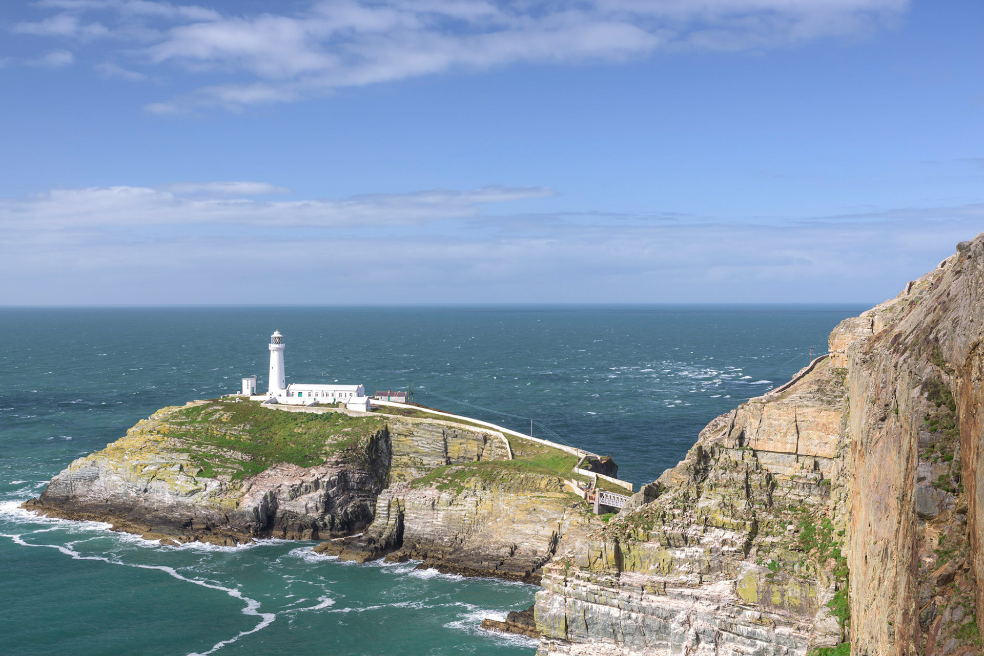 South Stack Lighthouse, Anglesey, Wales, UK
