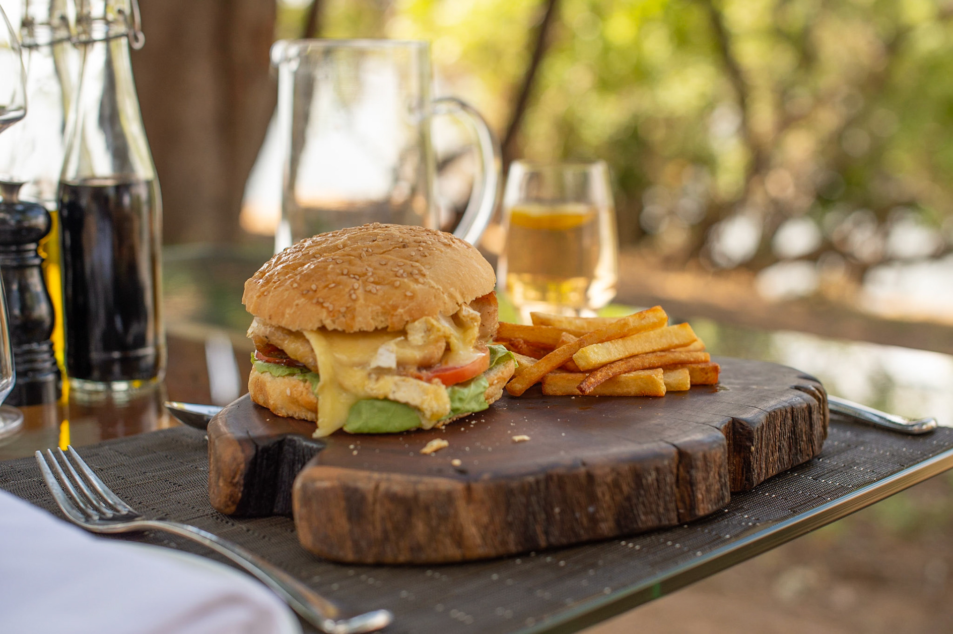 Chicken Burger - Lunch