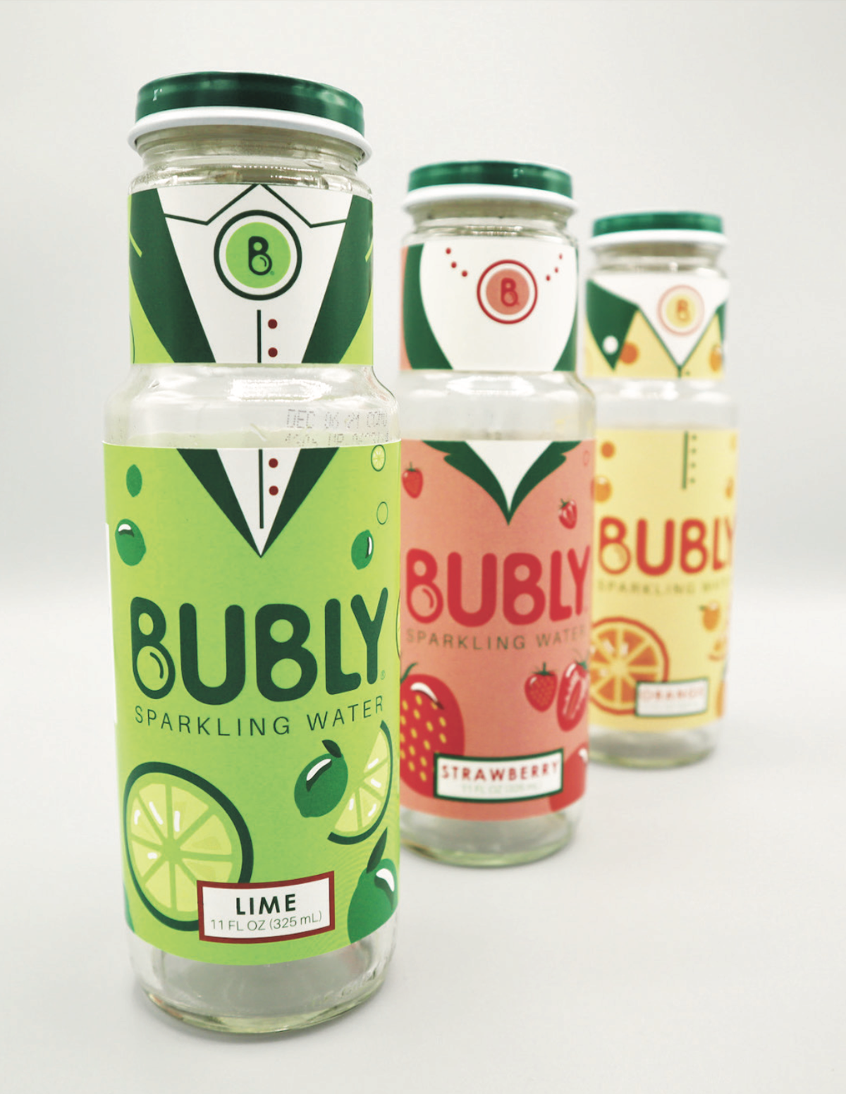 QUANG NGUYEN BUBLY SPARKLING WATER LABELS