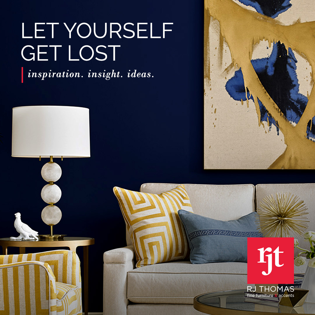 You may lose yourself inside the expansive RJ Thomas Ltd. showroom, but you’ll also find a wealth of inspiration and ideas at every turn. www.rjthomasltd.com