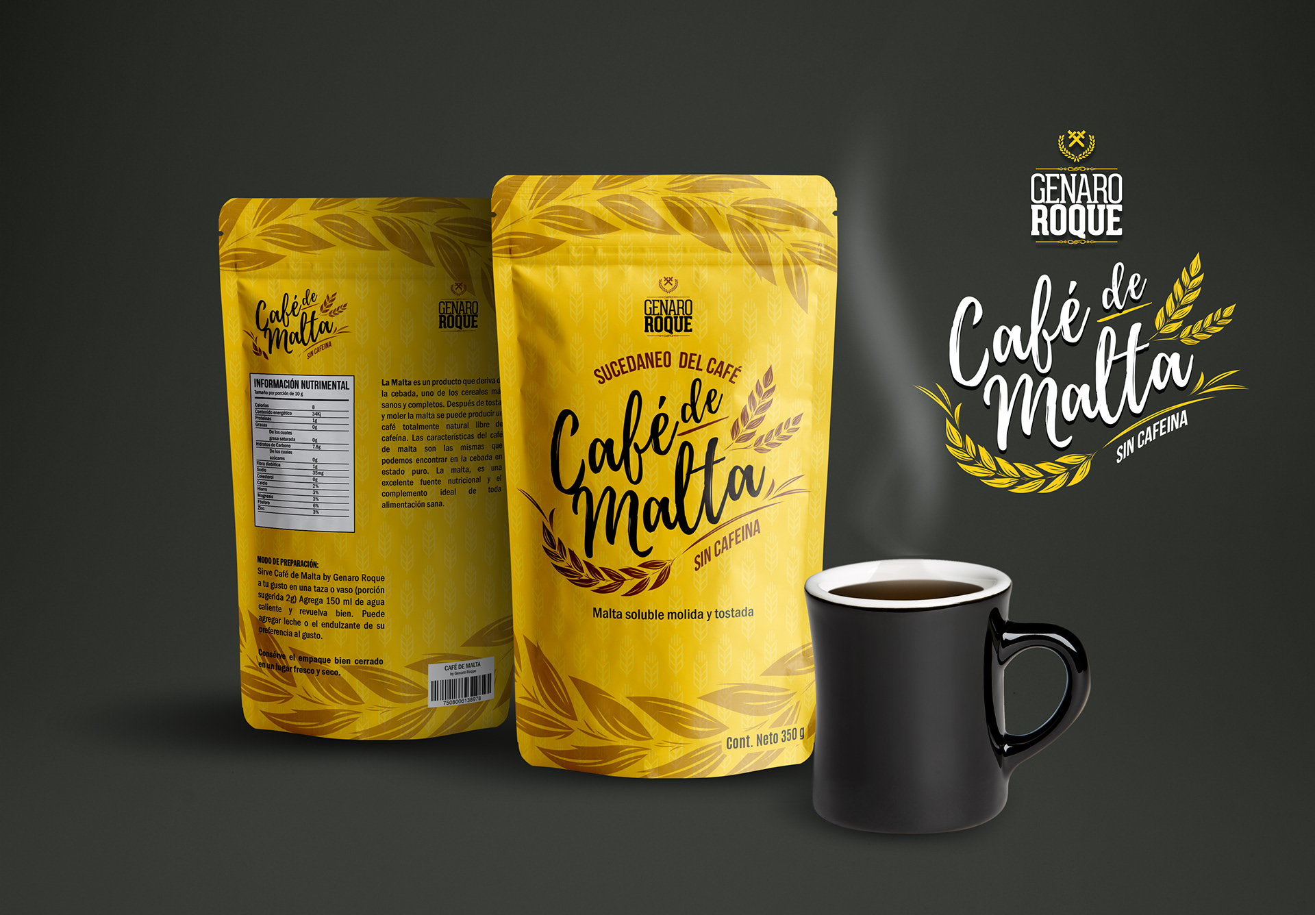 Jacobo Sánchez // Brand Designer Café de Malta Genaro Roque