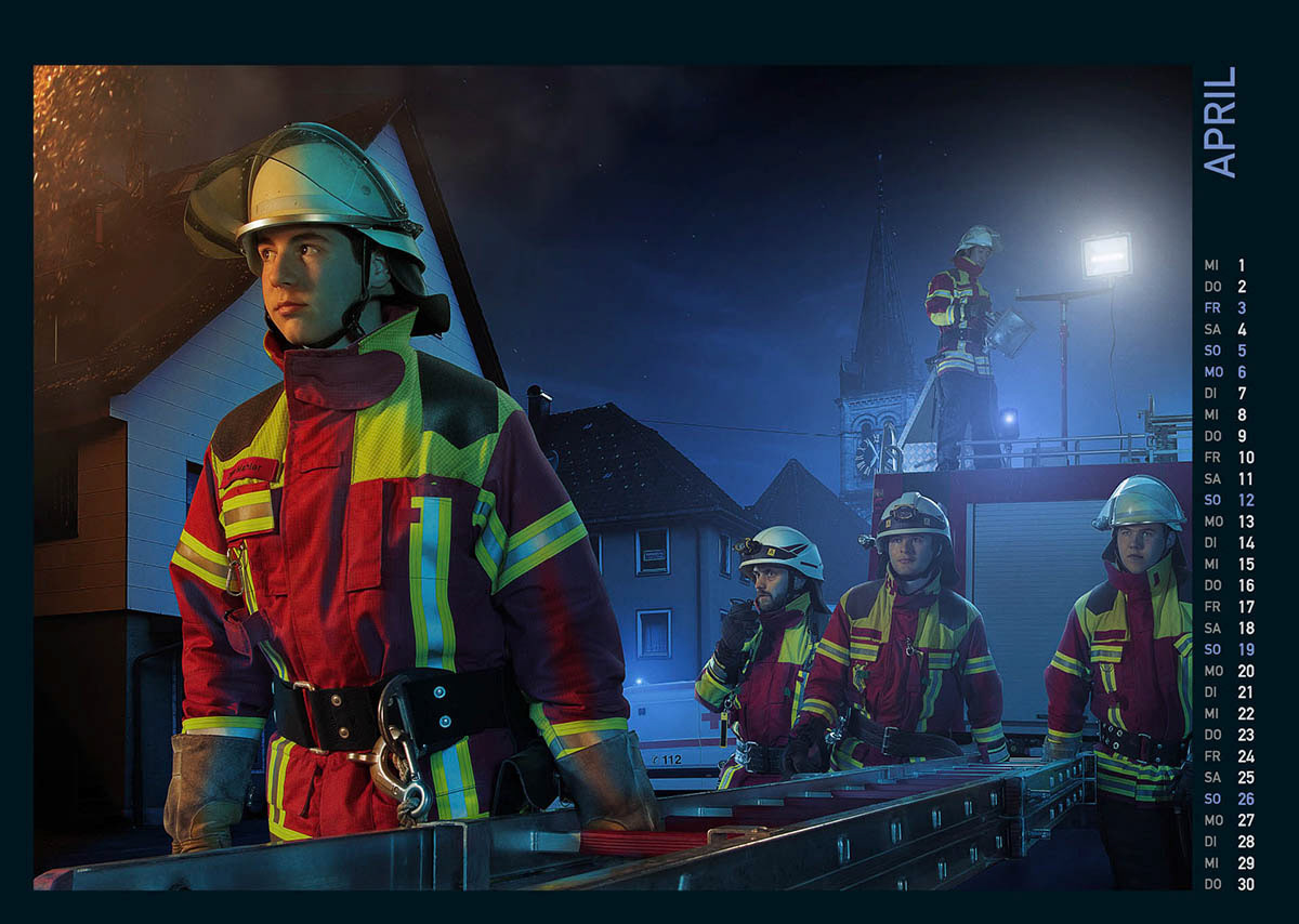 Feuerwehrkalender Feuerwehr Vöhrenbach