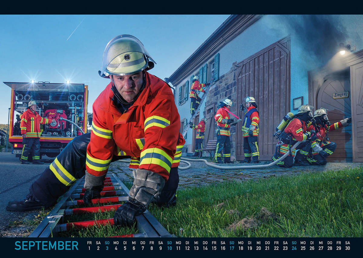 Feuerwehrkalender Feuerwehr Blumberg