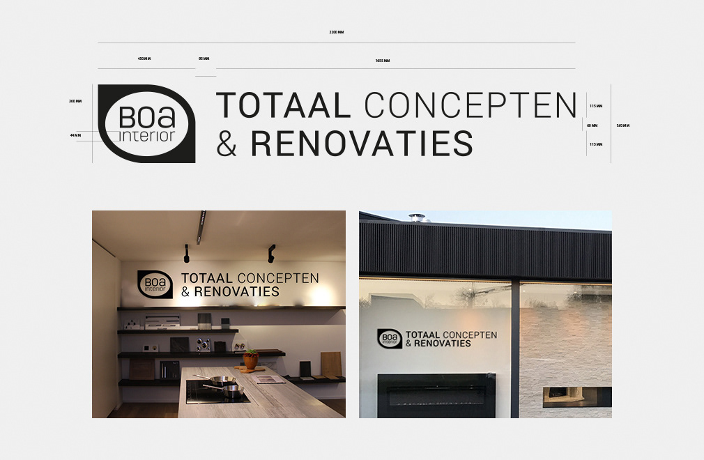 boa interior totaal concepten en renovaties in de showroom van lille