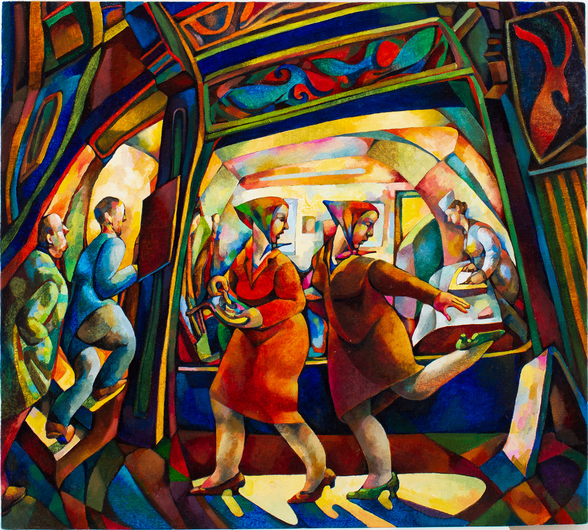 Two Women at a Chip Shop