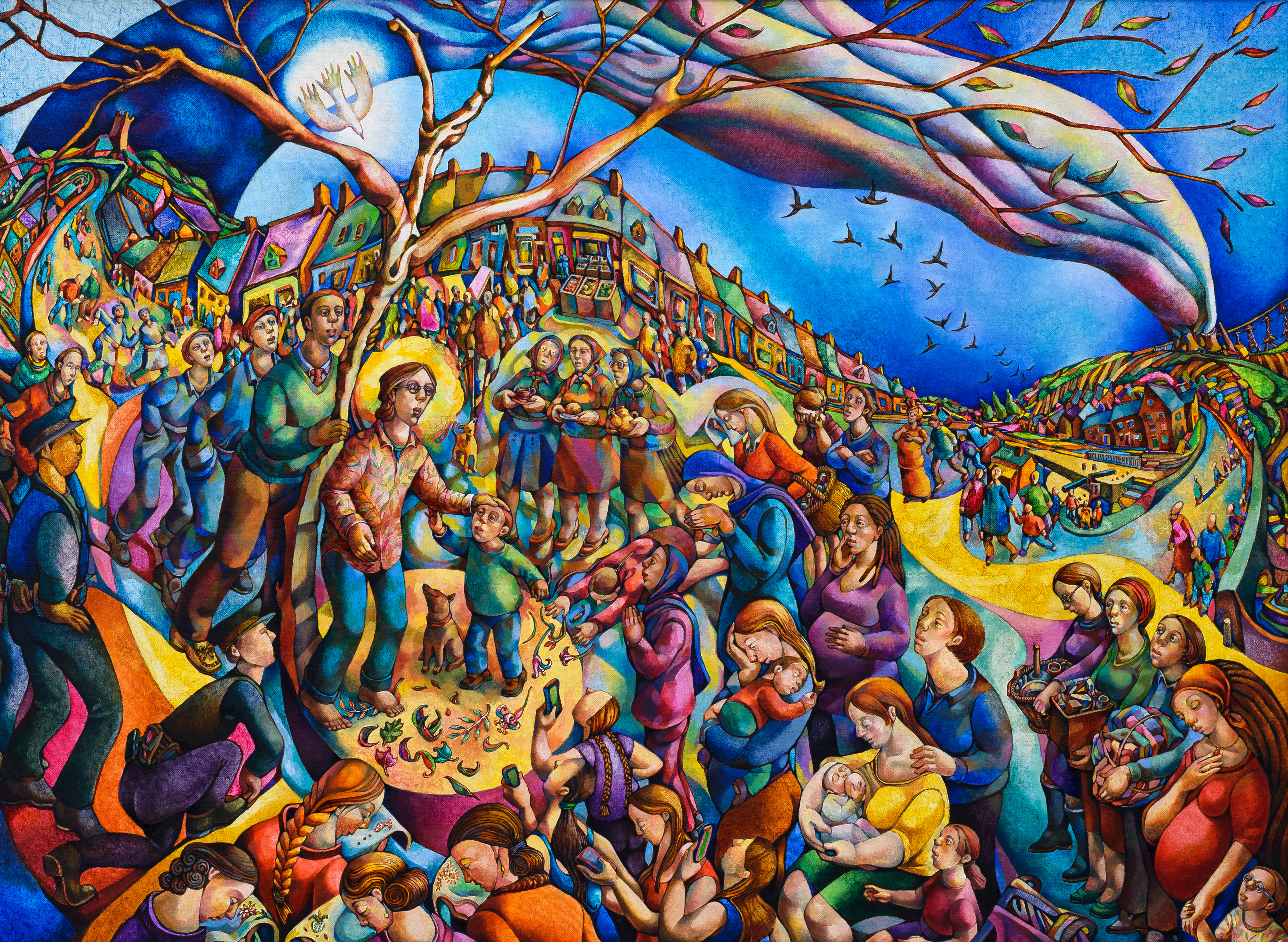 Jesus meets the Women of Jerusalem