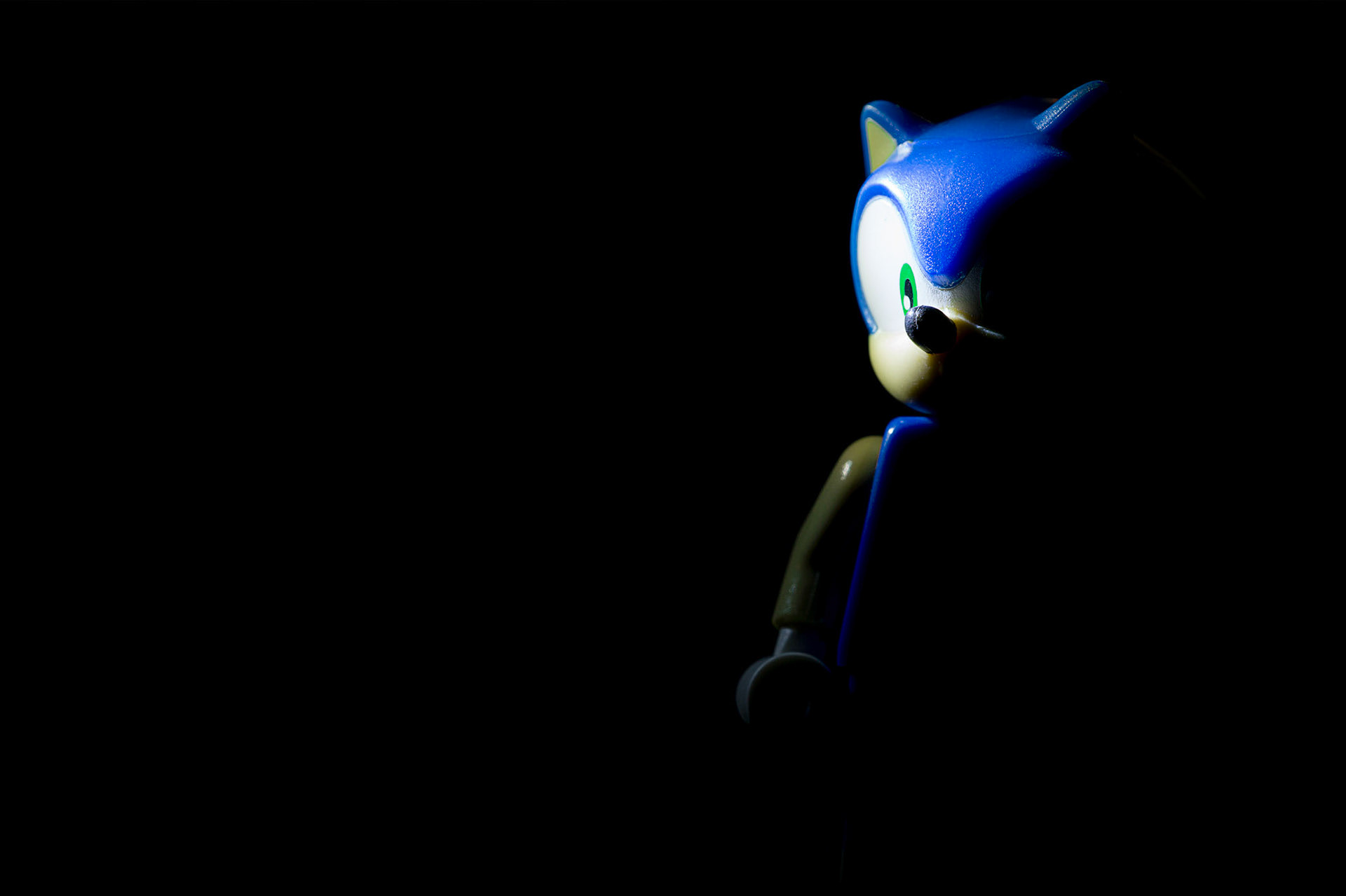 One Light Portrait: Sonic The Hedgehog
