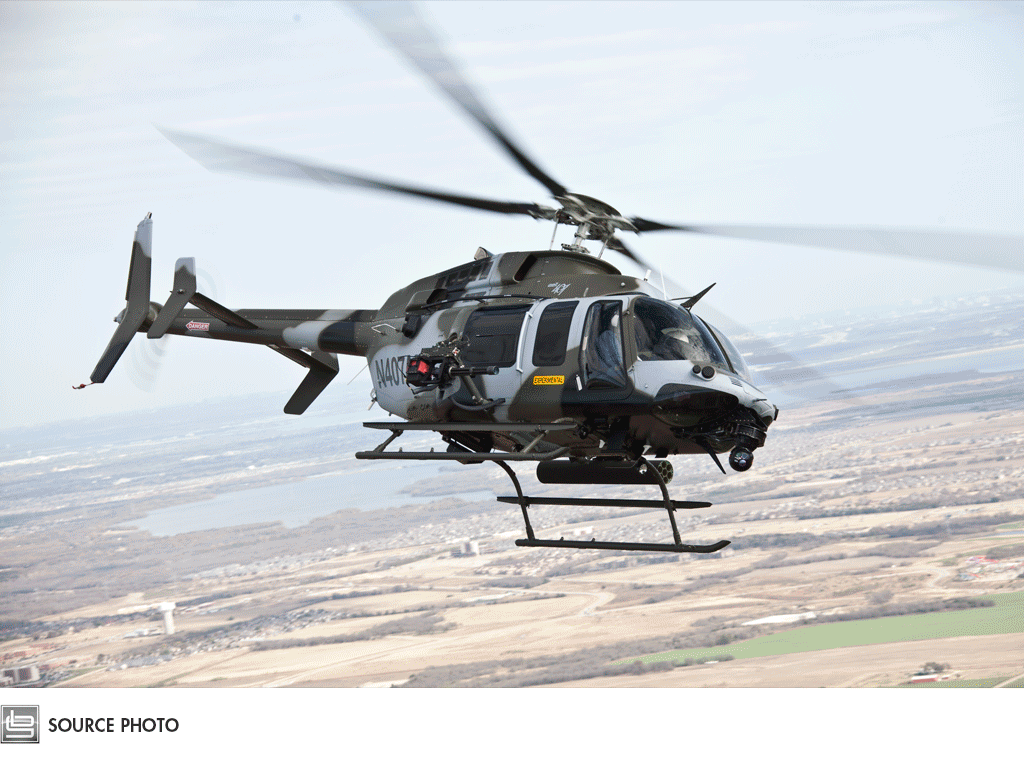 Bell Helicopter 407GT, Image Retouching and Advertising Design by Ben Gilliand, BGV Agency, bgvisual.com
