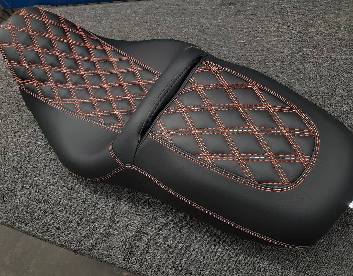 Luna's Custom Upholstery Motorcycle Seats