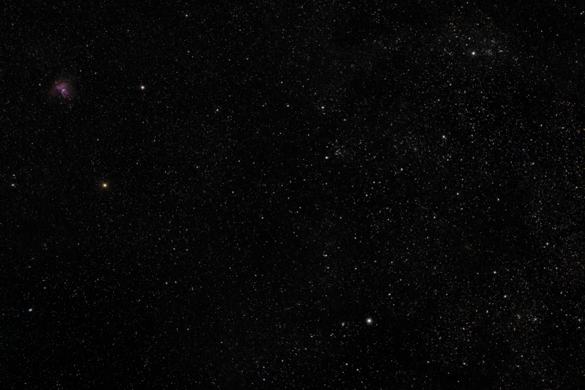 Cassiopeia and the Pacman Nebula © Irwin Seidman (bluespeck.ca)