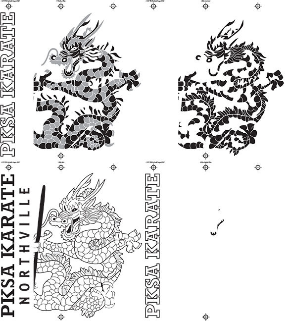 PKSA Karate - Color Separation