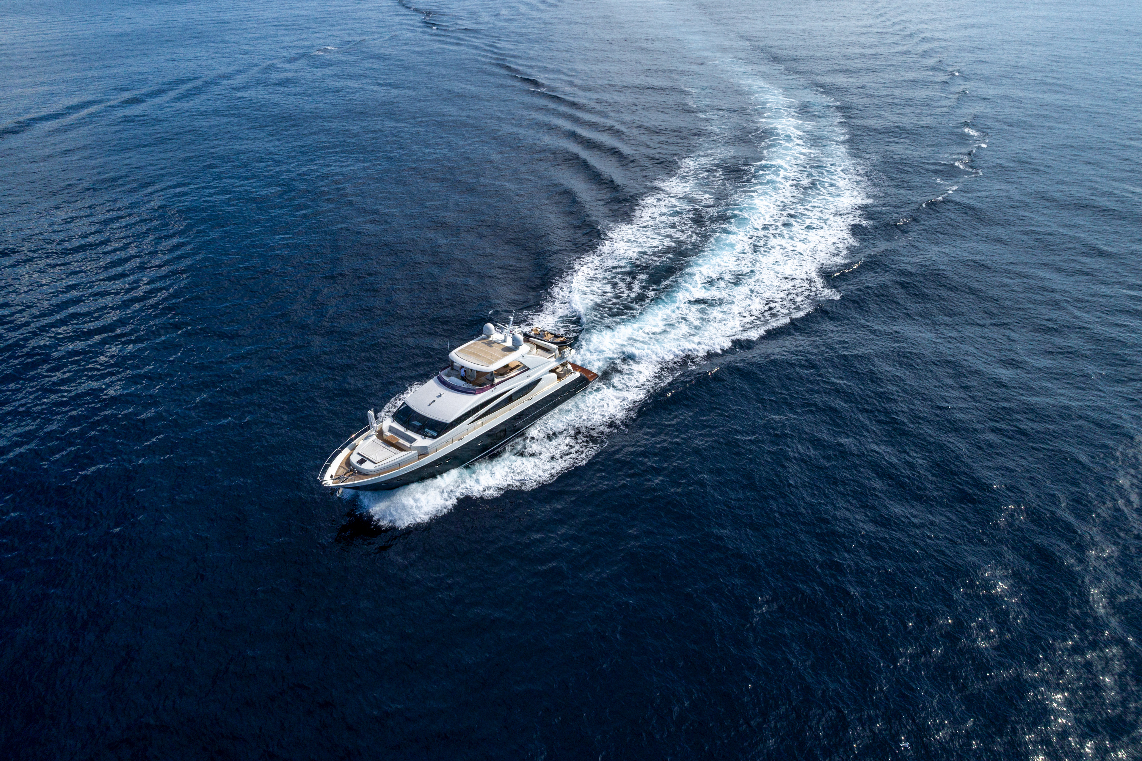 Yacht Aerial photo