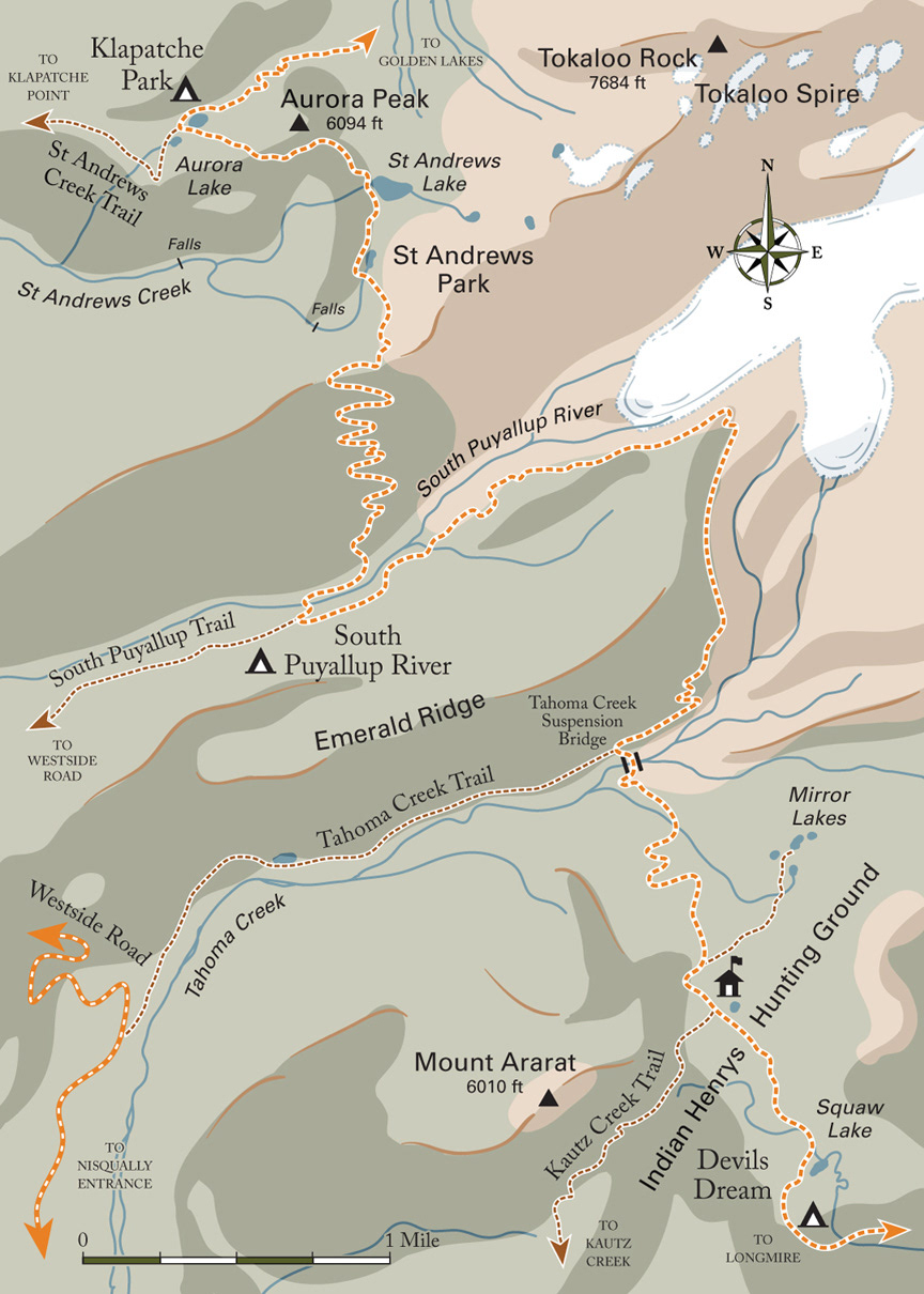 Devils Dream Trail Map