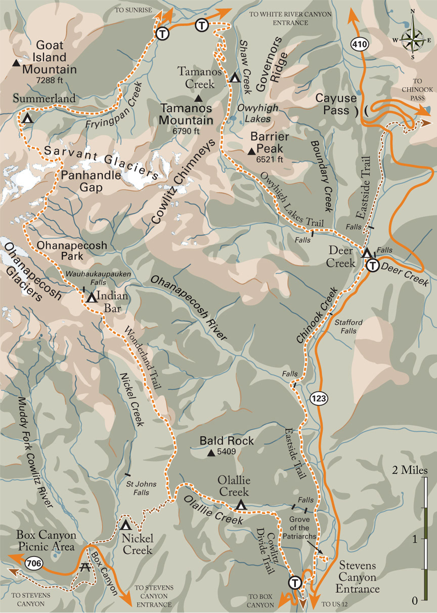 East Side Loop Trail Map