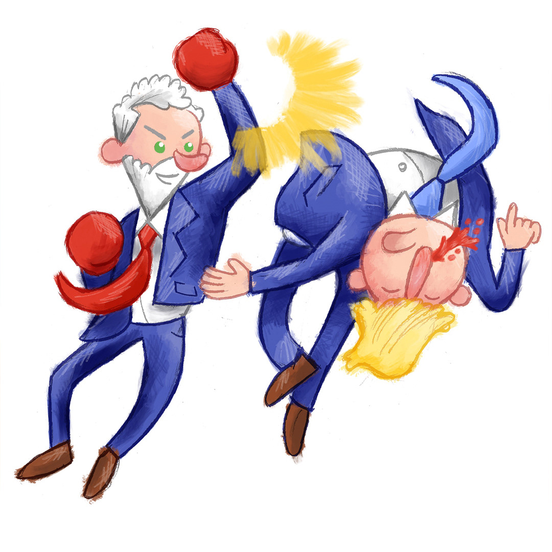 Drawn prior to the election results
