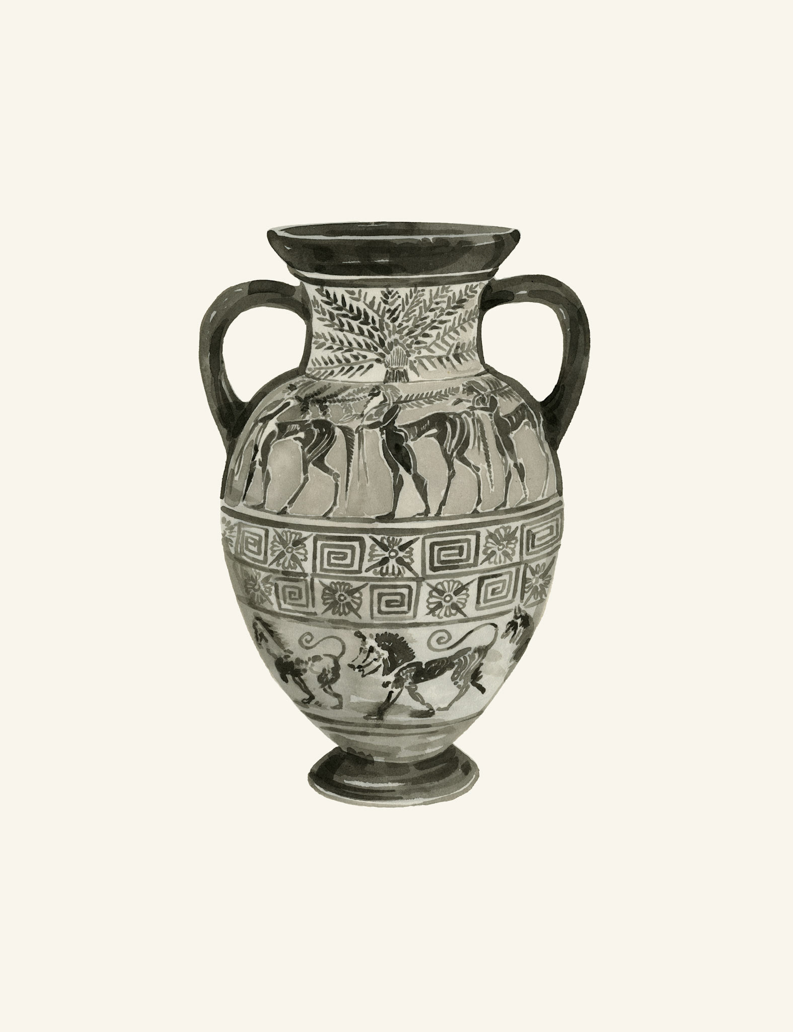 Terracotta water jar