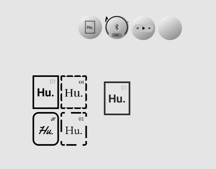 Designing UI/UX of AURA and company logo 