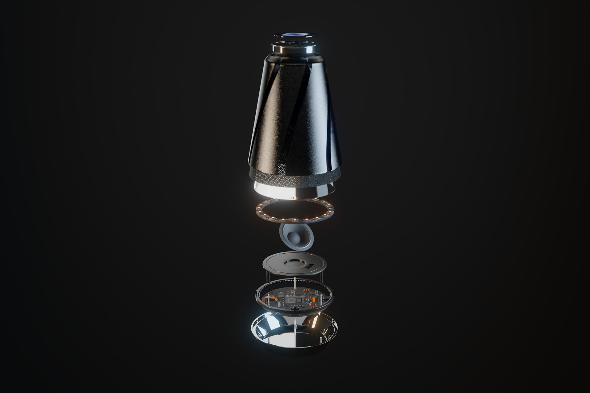 AURA exploded view
