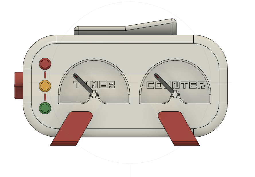 Timer front view