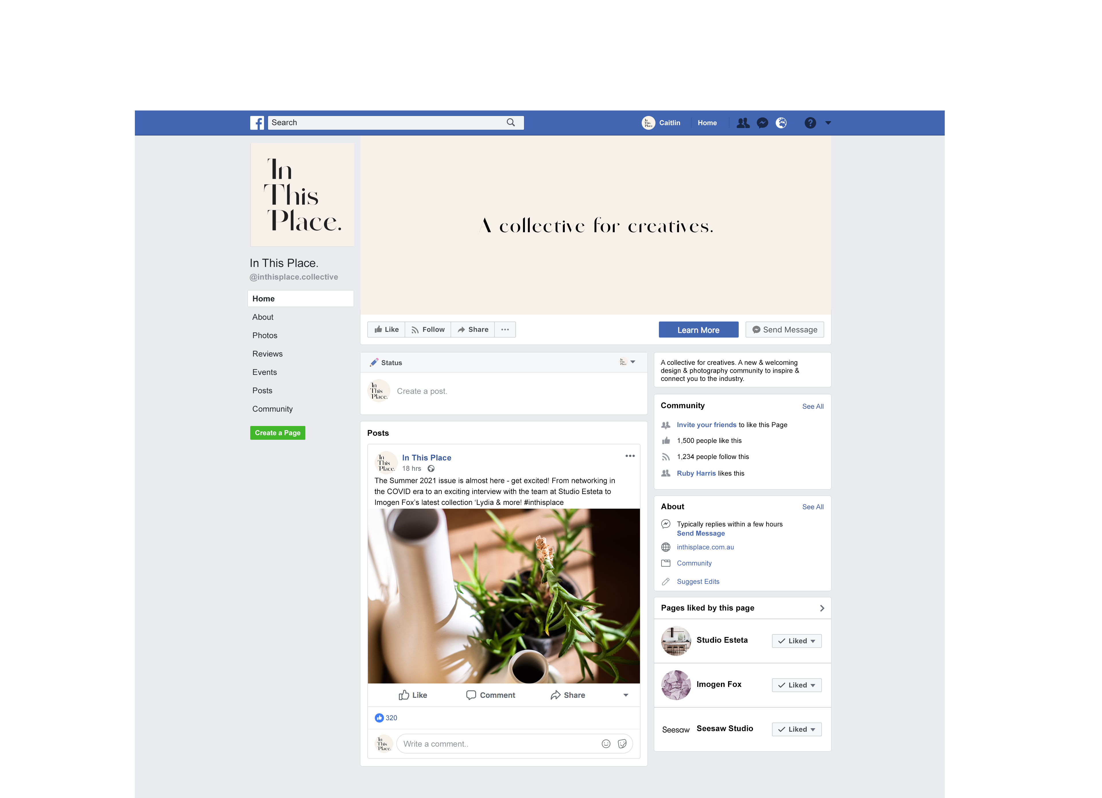 Facebook (Desktop)