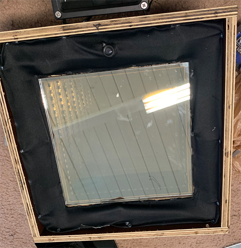 Attached Blackout Fabric
