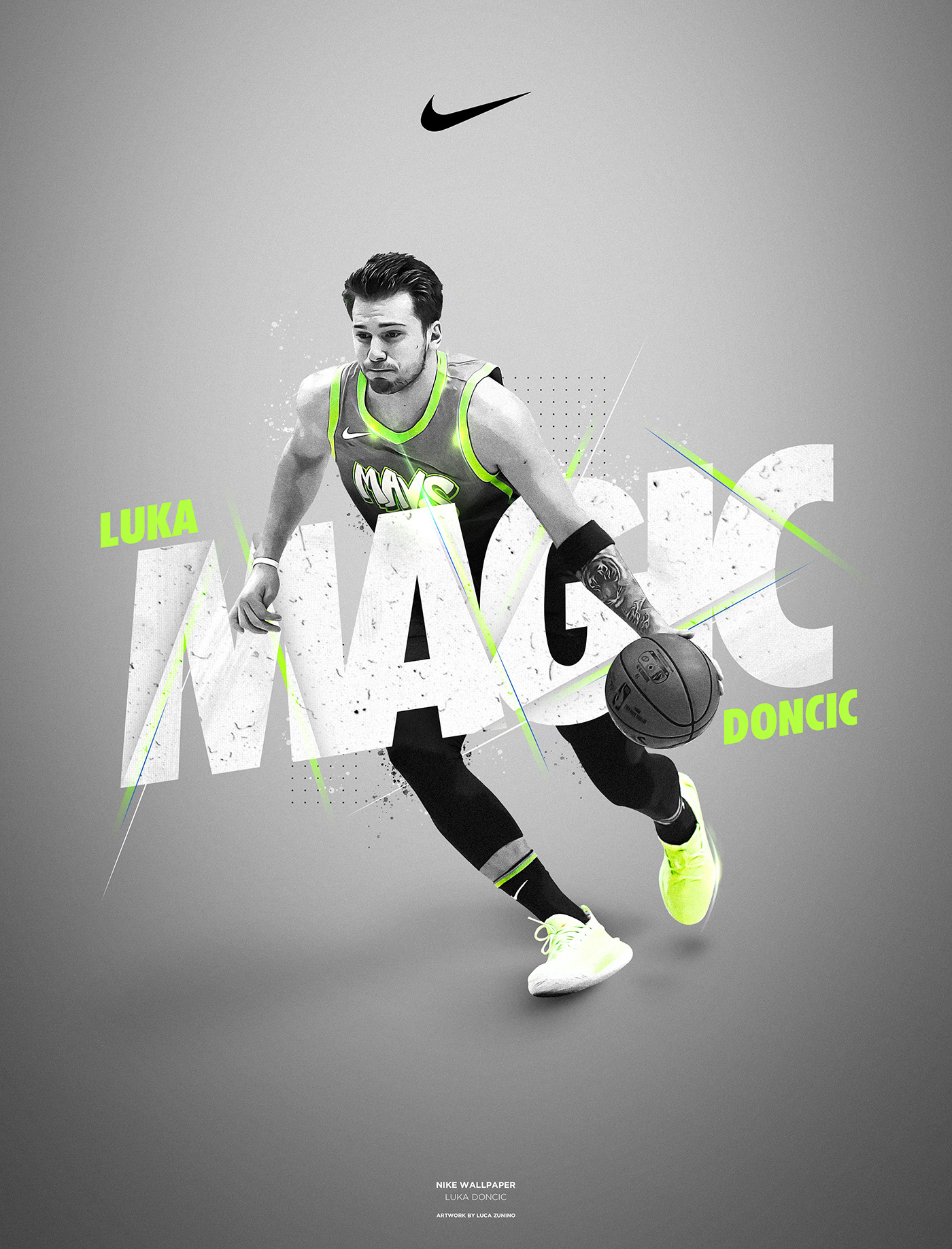 Persistente Factura federación Luca Zunino - Nike Poster & Wallpaper - Luka "Magic" Doncic