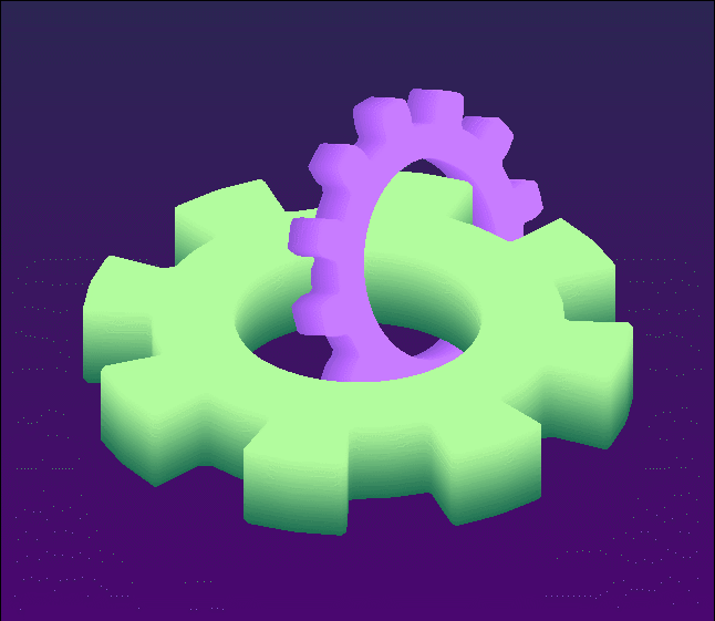 tiny gear planet
