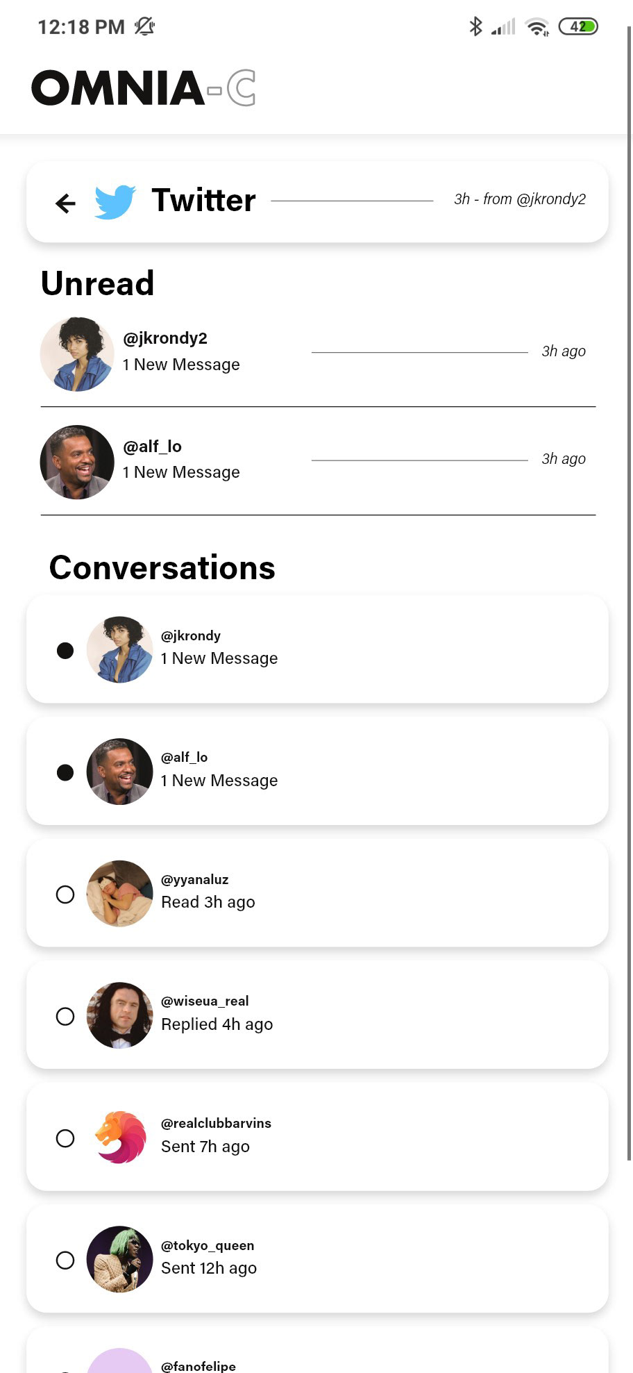 Messaging-Twitter