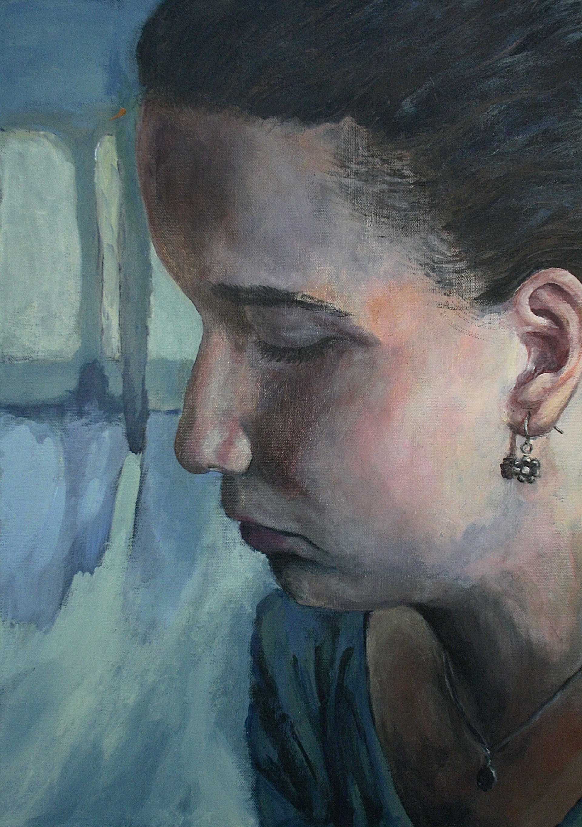 'Gabriela', 2015, acrylic on canvas, 42.0 x 60cm