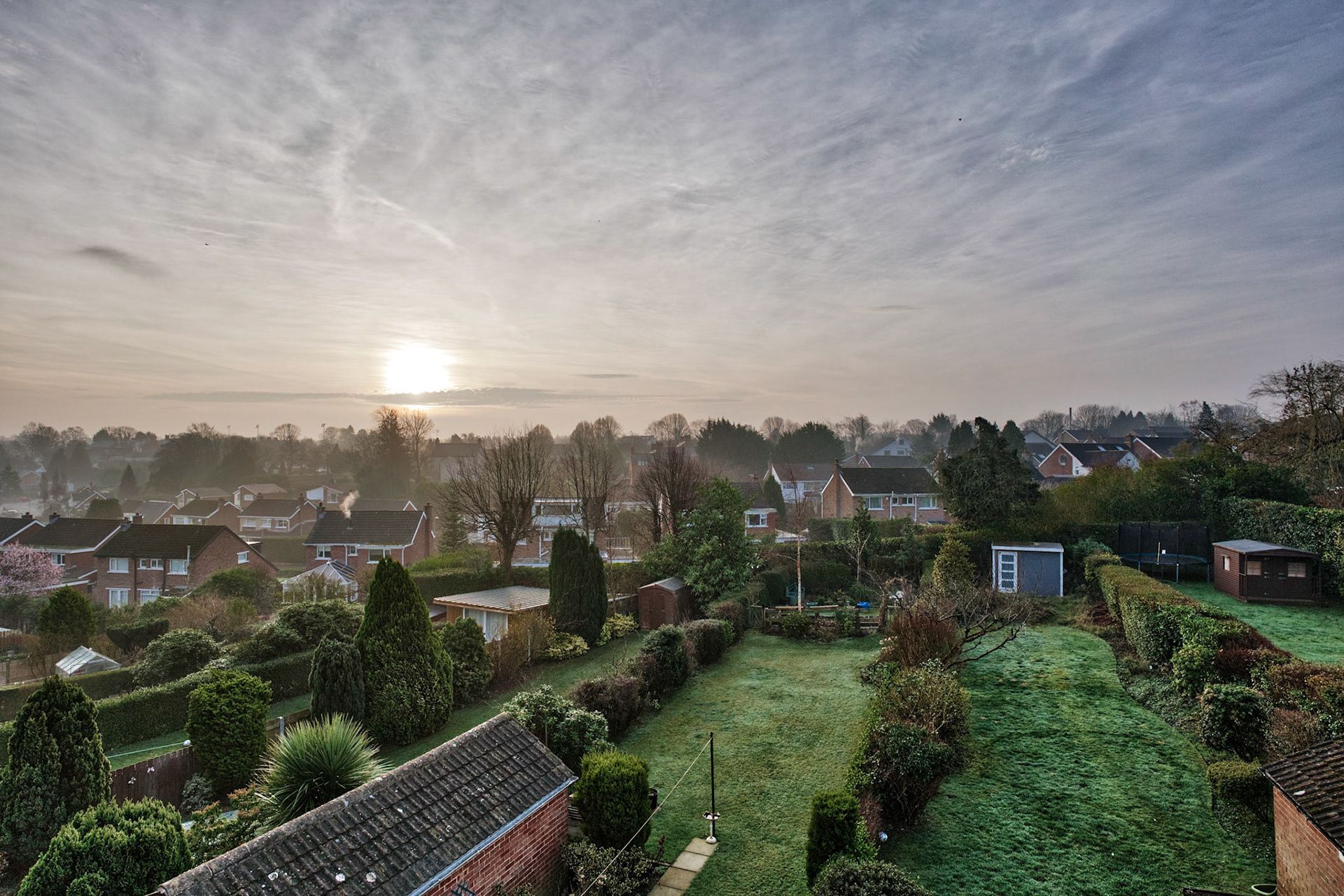 Great morning on what turned out to be the hottest February day in the UK on record: 20C in Wales, but only 16C in Belfast