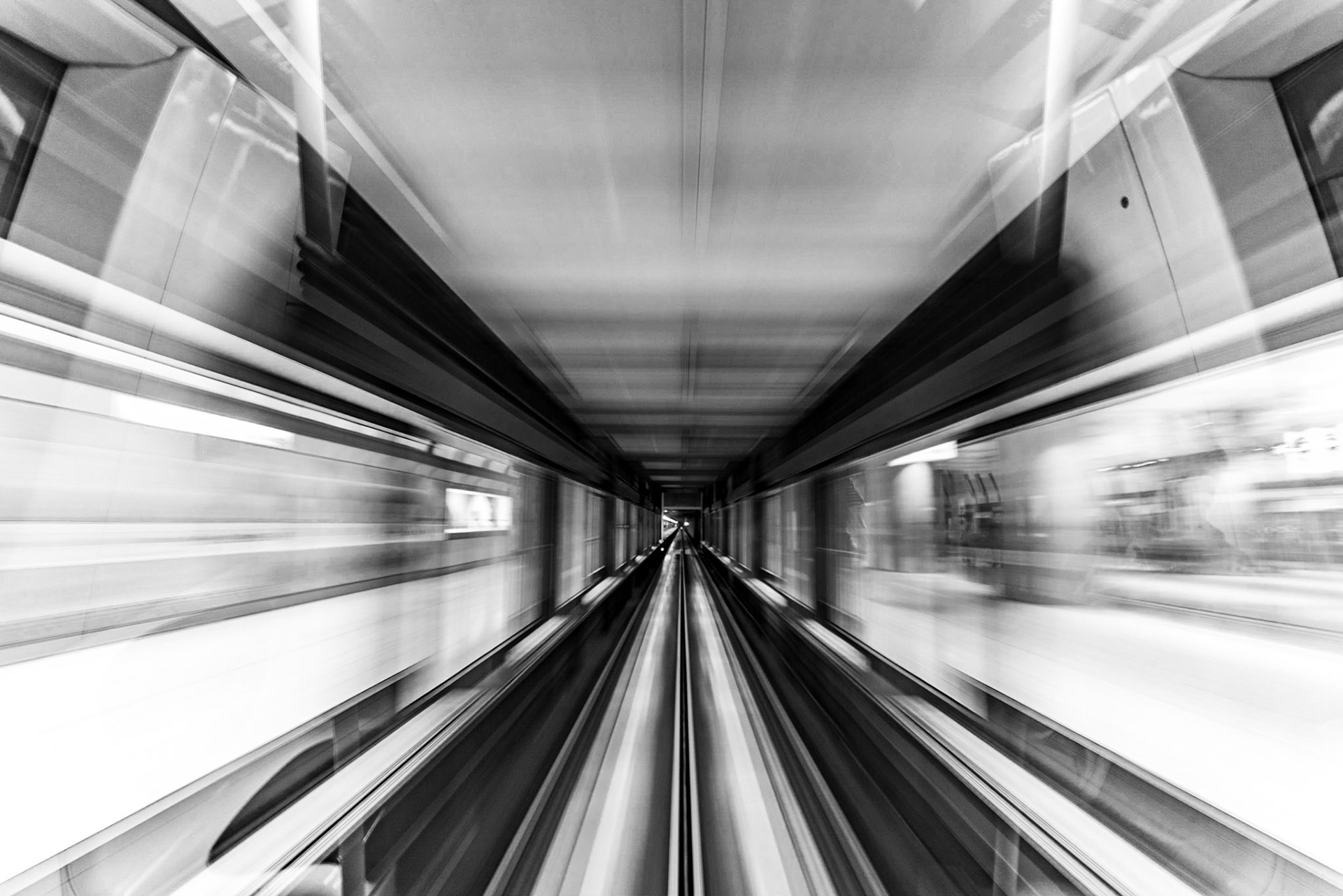 Landed back in Heathrow and had to take the train from C gates back to the main terminal. Had to get home to vote!!