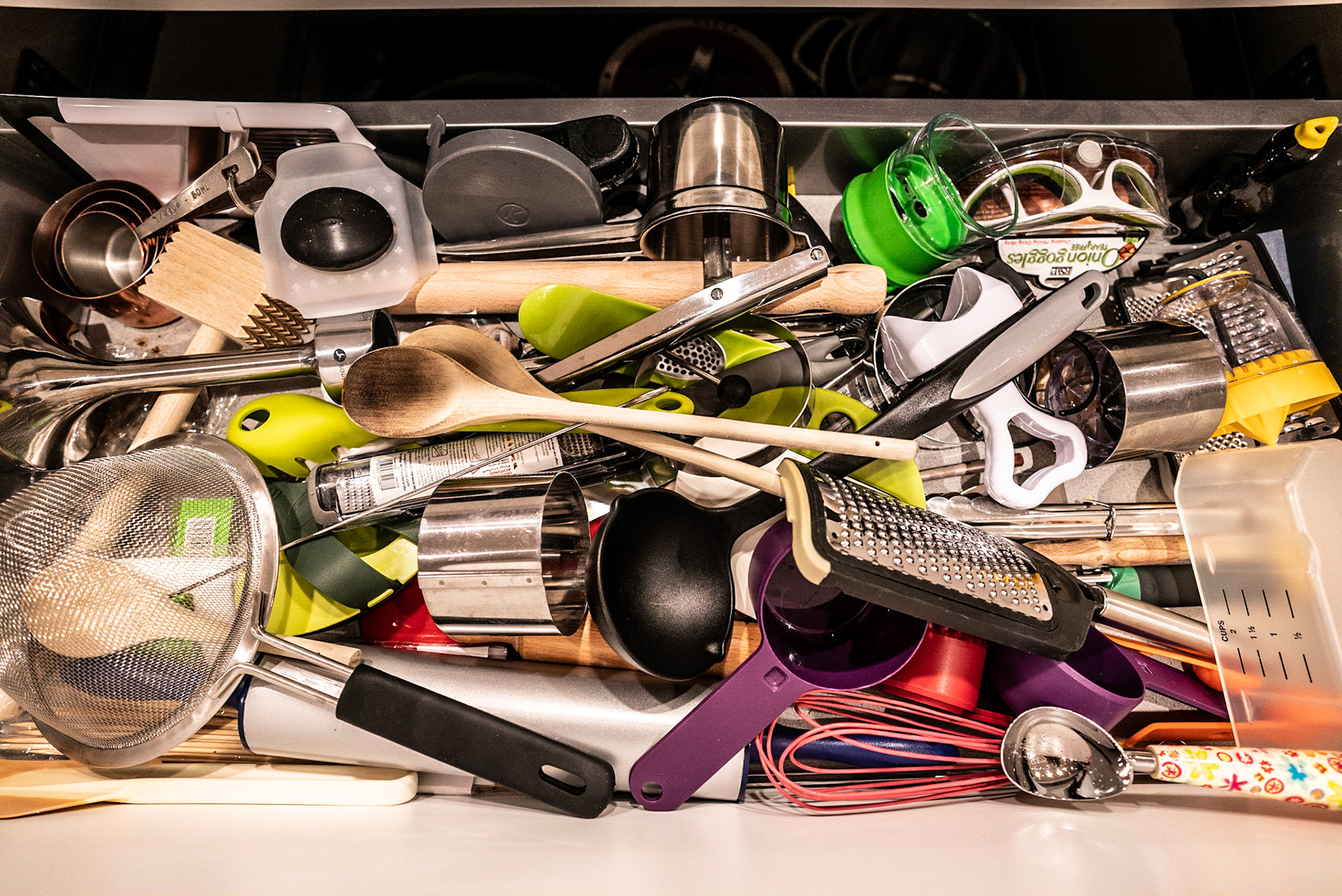 Our very organised utensil drawer :)